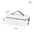 Electric lunch box stainless steel liner portable plug-in small insulation lunch box home heating lunch box steaming rice artifa
