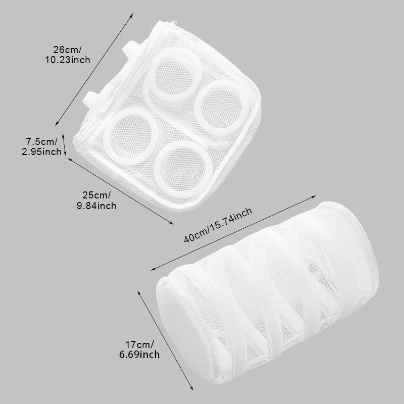 Hanging Dry Sneaker Mesh Laundry Bags Shoes Protect Wash Machine Home Storage Organizer Accessories Supplies Gear Stuff Product