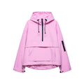 Style Women's Fashion Casual Loose Fit Half-Zip Hooded Jacket