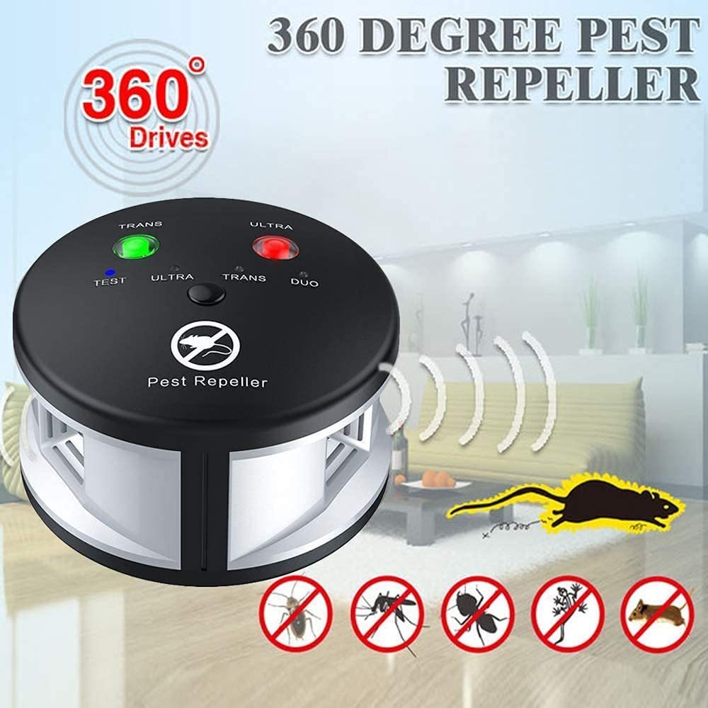 Ultrasonic Mice Mouse Repeller Ultrasonic Electronic Pest Control Rodent Rat Mouse Repeller Rodent Control Household Pest Garden