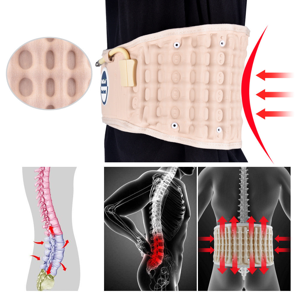 HailiCare Inflatable Belt Waist Retractor Home Waist Support Fixed Belt Health Supplies